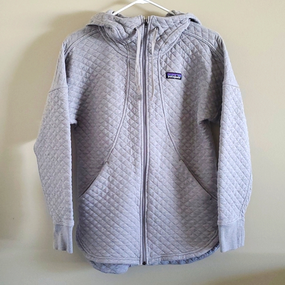 Patagonia Women's Quilted Full Zip Hoodie size Small
